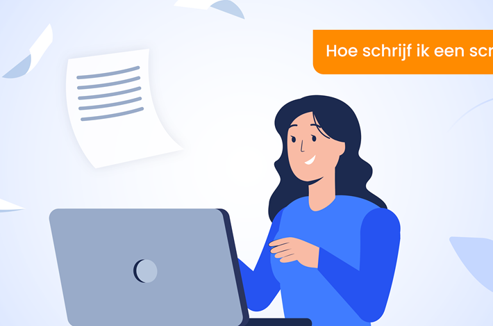 Illustratie Blog Script Schrijven Tekengebied 1